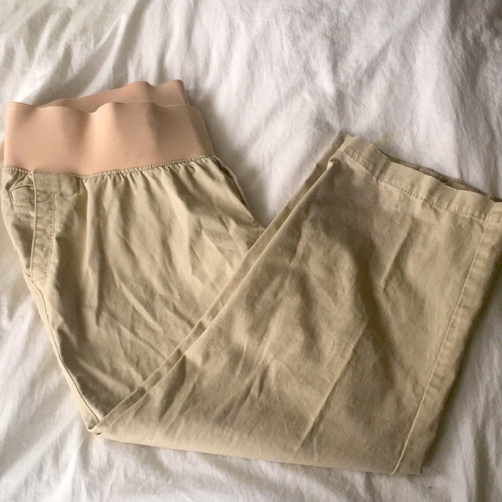 Maternity capri pants size 10 old navy